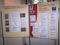 Tafel zum Thema Knstlerinnen